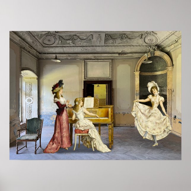 Póster Chica bailarín (Frente)