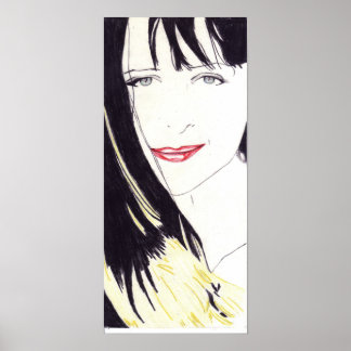 Póster Chica bonito