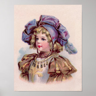 Póster Chica Bonnet