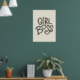 Póster Chica Boss