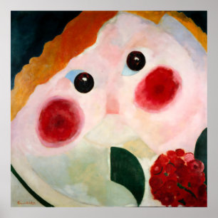 Póster Chica con Buttercups de Theo van Doesburg