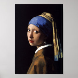 Póster Chica con Pearl Earring