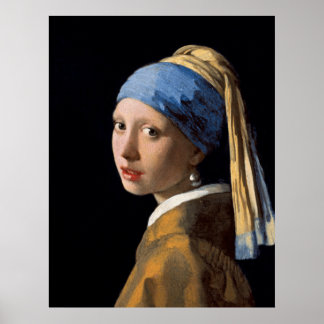 Póster Chica con Pearl Earring
