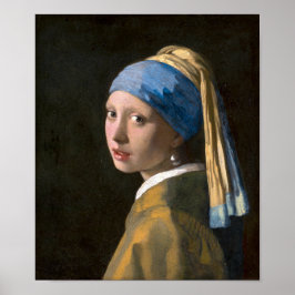 Póster Chica con Pearl Earring | Johannes Vermeer |