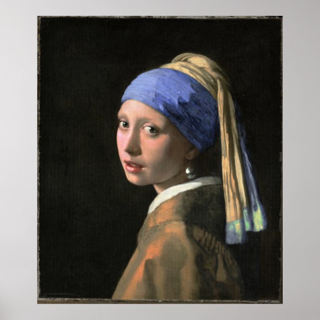 Póster Chica con Profoundism de Pearl Earring K. Orooj (Frente)