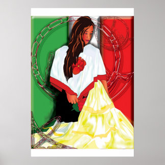 Póster chica cultural