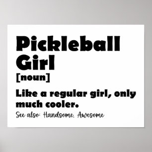 Póster Chica de baloncesto Definición Chicas divertidos d