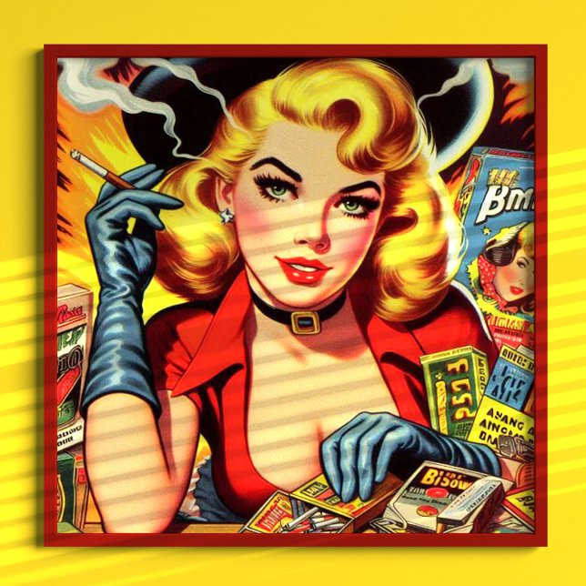 Póster Chica de campo de pulpa de cosecha (Subido por el creador)