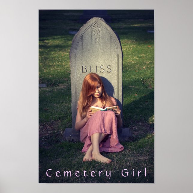 Póster Chica de cementerio (Frente)