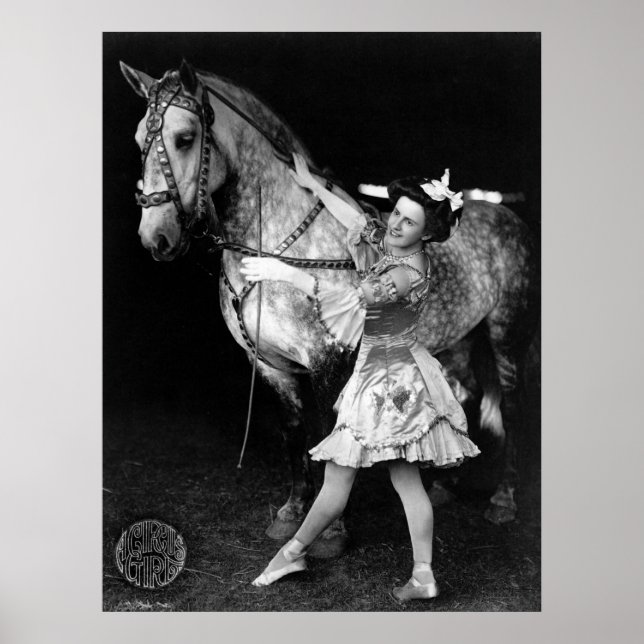 Póster Chica de Circo: 1908 (Frente)