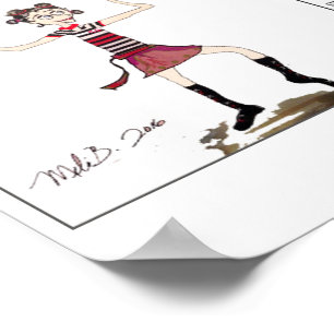 Póster Chica de circo ~ original