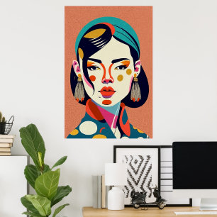 Póster chica de corea