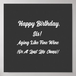 Póster chica de cumpleaños ฺ, niño de cumpleaños, curiosa