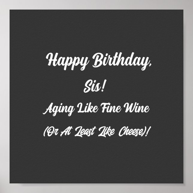 Póster chica de cumpleaños ฺ, niño de cumpleaños, curiosa (Frente)