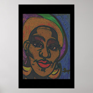 Póster Chica de Jamaica