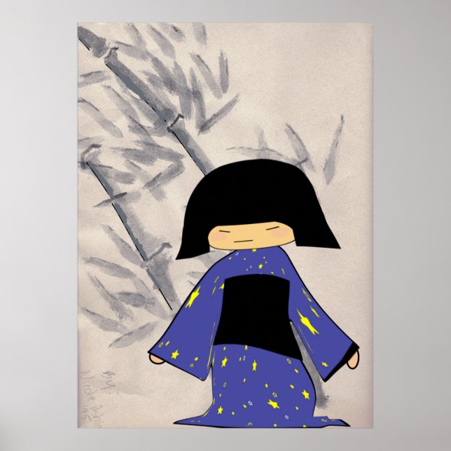 Póster Chica de Japón (Frente)