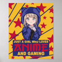Chica De Kawaii Neko Y Anime De Japón