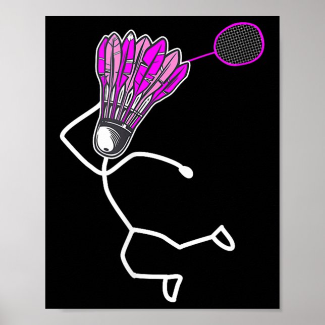Póster Chica de la figura del Guay Stick de estilo Badmin (Frente)
