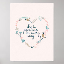 Póster Chica de la guardería, cita de la guardería del Ch