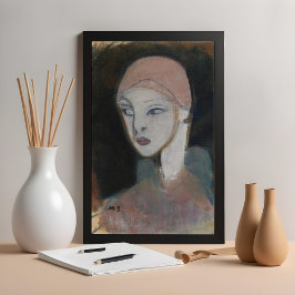 Póster Chica de la isla, Schjerfbeck