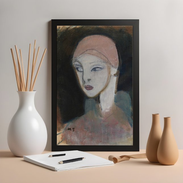 Póster Chica de la isla, Schjerfbeck (Subido por el creador)