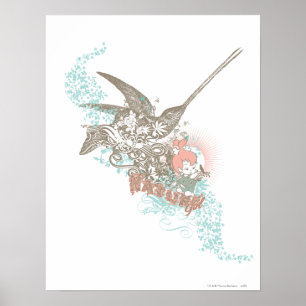 Póster CHICA de la naturaleza PEBBLES™