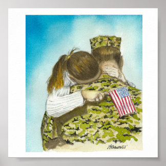 Póster Chica de marca