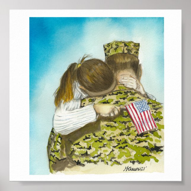 Póster Chica de marca (Frente)