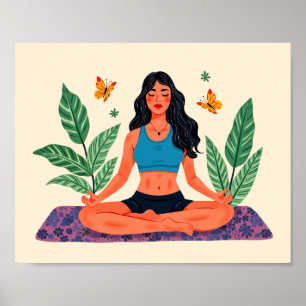 Póster Chica de mediación