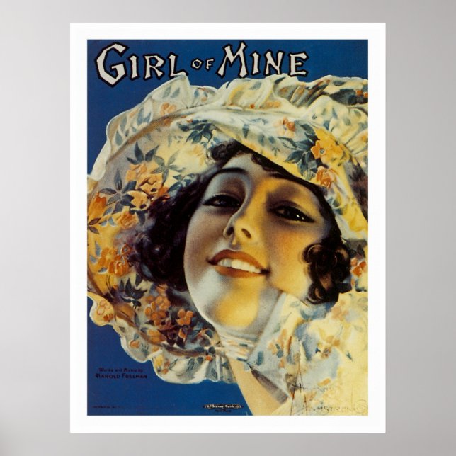 Póster Chica de Minas (Frente)