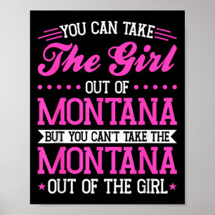 Póster Chica de Montana no puede con el Montana 