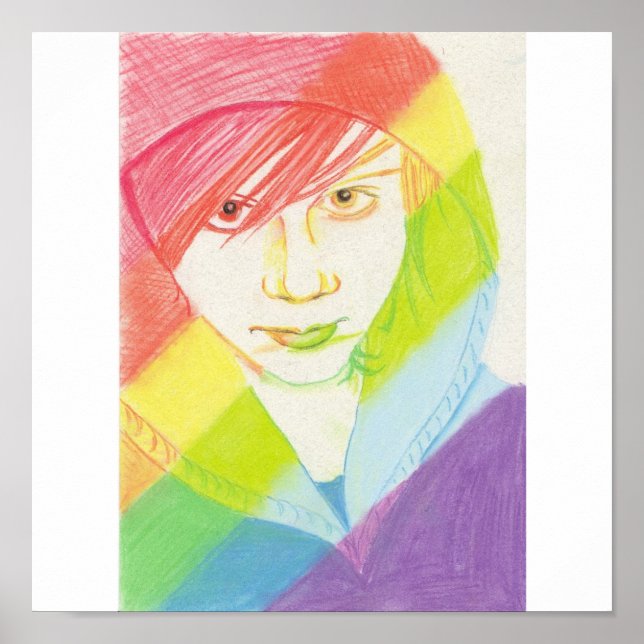 PÓSTER CHICA DE ORGULLO (Frente)