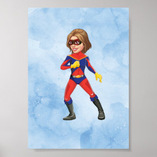 Póster Chica de Personalizado Adorable Poster Imprescindi