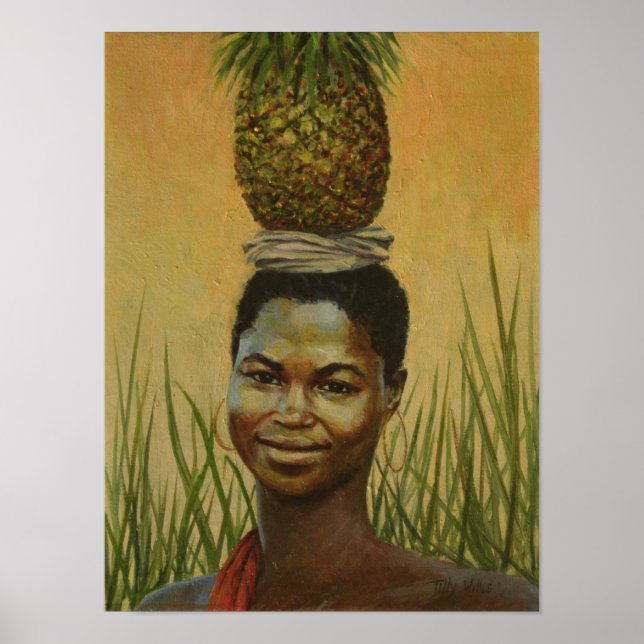 Póster Chica de piña 2004 (Frente)