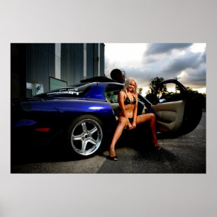 Póster Chica de Rotary