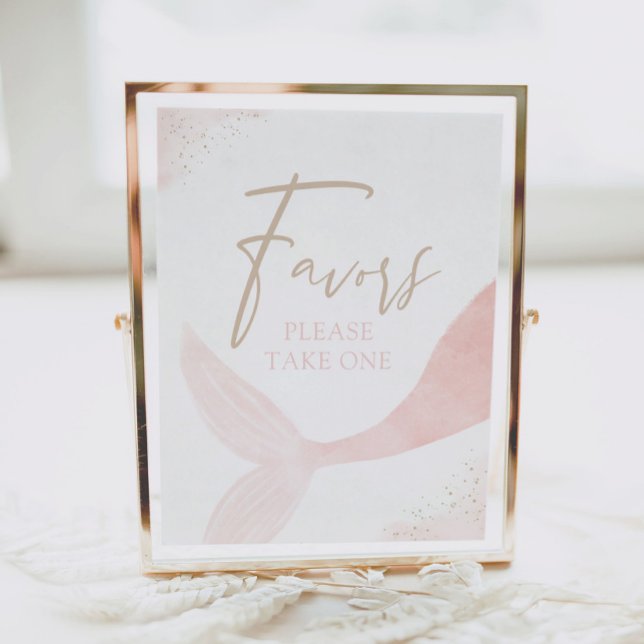 Póster Chica de sirena rosada Cumpleaños favorece al Rótu (Subido por el creador)