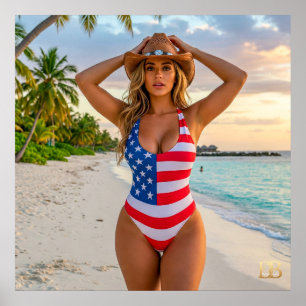 Póster CHICA de sueño de EE.UU. 1