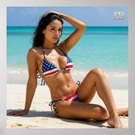 Póster CHICA de sueño de EE.UU. 8