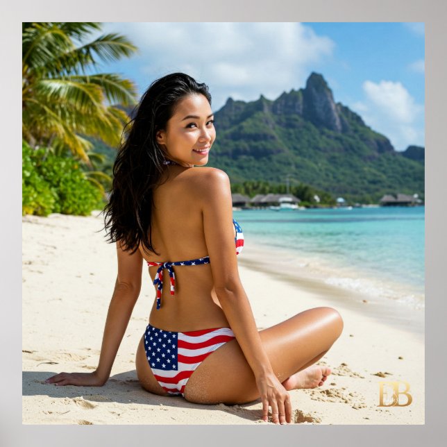 Póster CHICA de Sueño USA 19 (Frente)