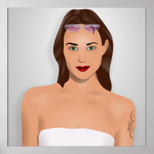 PÓSTER CHICA DE SUMMER