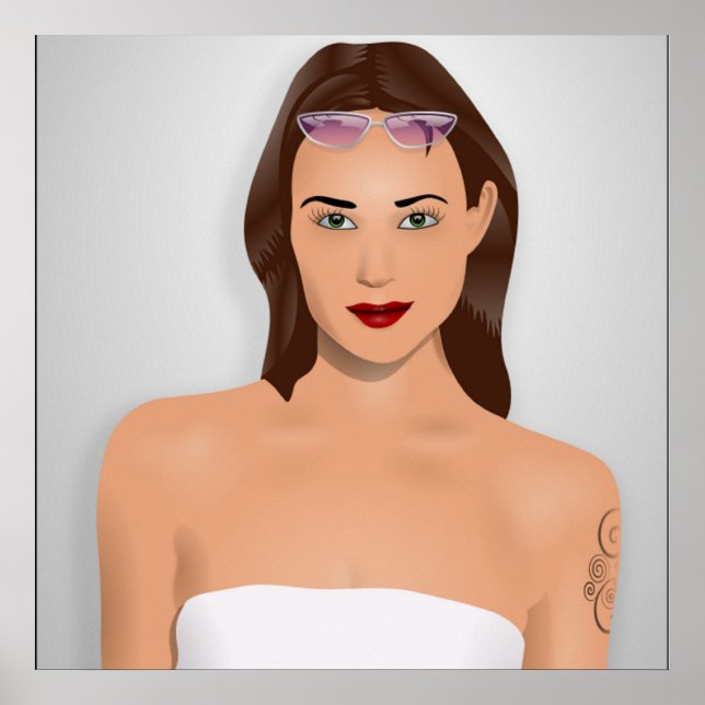 PÓSTER CHICA DE SUMMER (Frente)