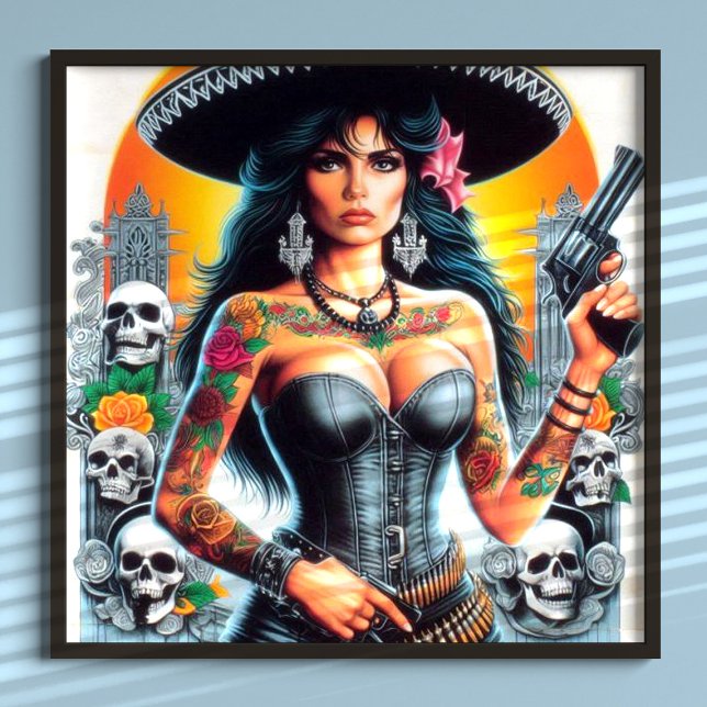 Póster Chica de Tattooed (Subido por el creador)