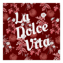 Póster Chica de tomate Vegetable estético