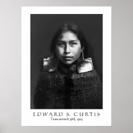 Póster Chica de Tsawatenok, 1914