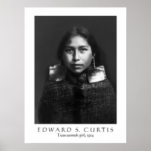 Póster Chica de Tsawatenok, 1914