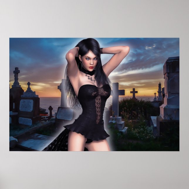 Póster Chica de vampiros (Frente)