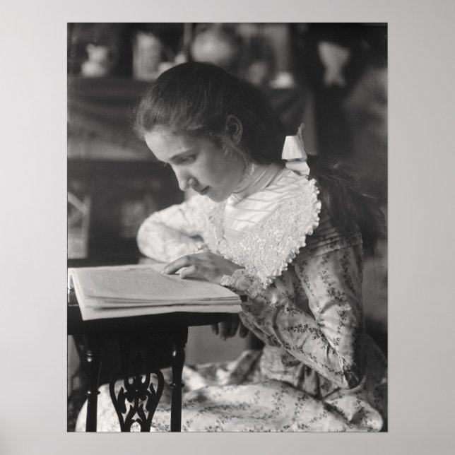 Póster Chica de Victoria Reading (Frente)