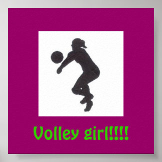 Póster ¡¡¡chica de Volley!!!