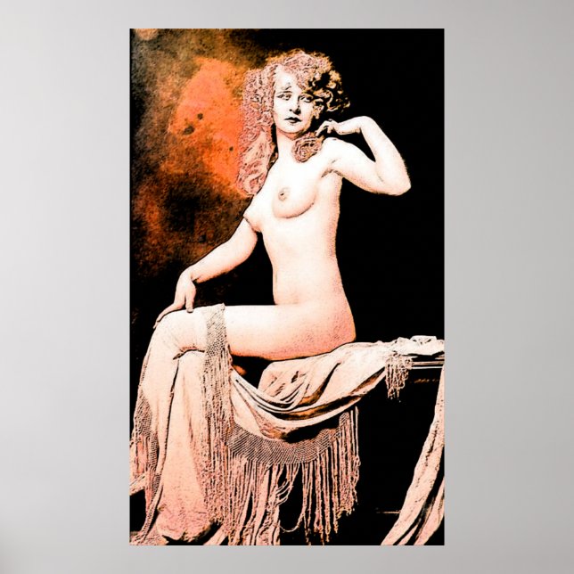 Póster Chica de Ziegfeld (Frente)