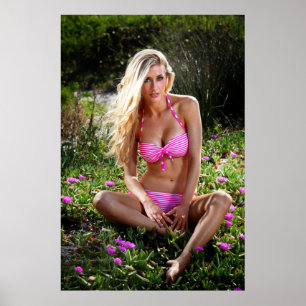 Póster Chica del bikini